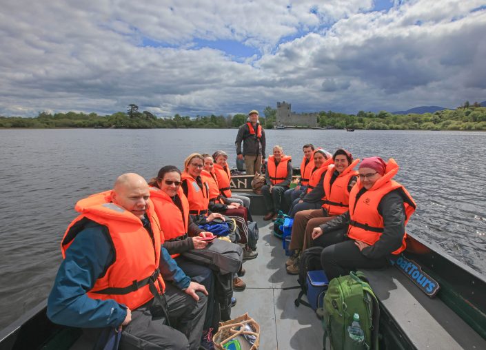 Cistercians visit Innisfallen monastic6