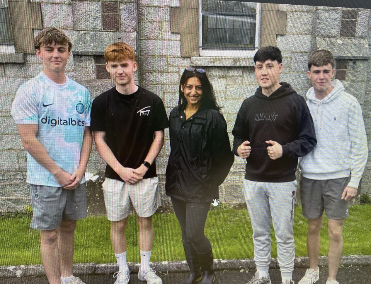 Students with Bianca