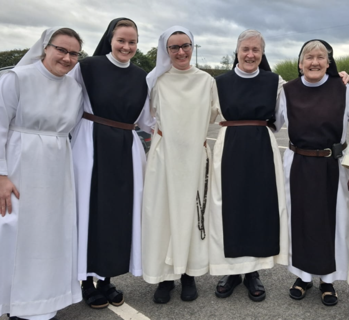 Sr Marlena Sr Beatrice Sr Anna Maria Sr Marie Sr Mairead